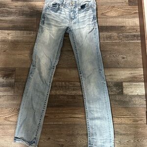 BKE mens Light Wash Skinny Jeans
Alec